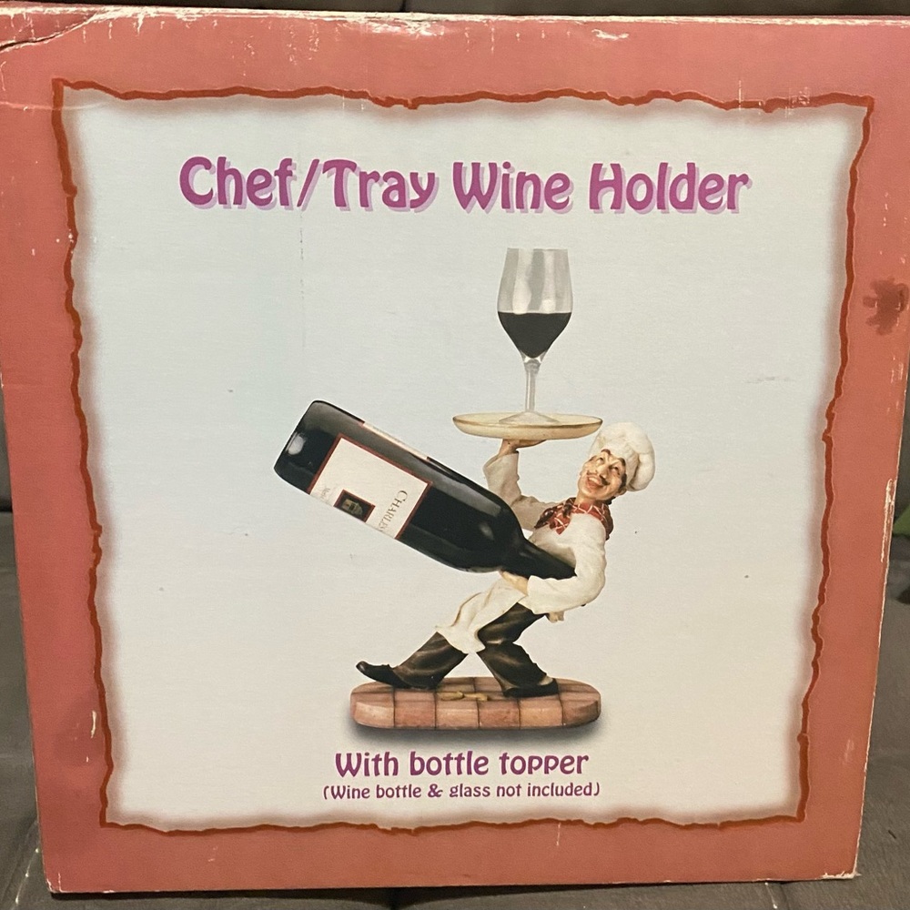 Chef Wine Holder. New in box